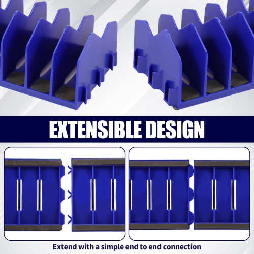Plier Organizer Rack Plastic 10-Slot with Non-Slip Base 2