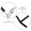 Crozgan Black Spark Plug Tool Set 16mm 18mm 21mm 5