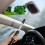 POLYTE Pivoting Extra-long Windshield Glass Cleaning Tool Extendable Aluminum Handle w/3 Premium Microfibre Covers 4