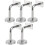 Support de main courante en acier inoxydable élégant, lot de 5 2