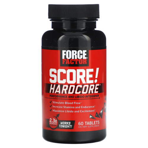 Force Factor SCORE! HARDCORE — 60 Tablets