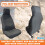 WYRELINE 2PCS Extra Heavy Duty Car Seat Covers Front Pair  Universal 1