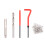 88pc Thread Repair Set Kit Helicoil M6 M8 M10 Thread Inserts Taps & Drill Bits 4