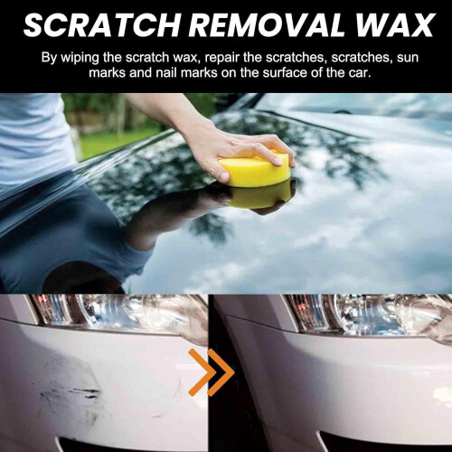 Car Scratch Remover, 2 Pack Paint Scratch Removal Wax, 120ml Car 1