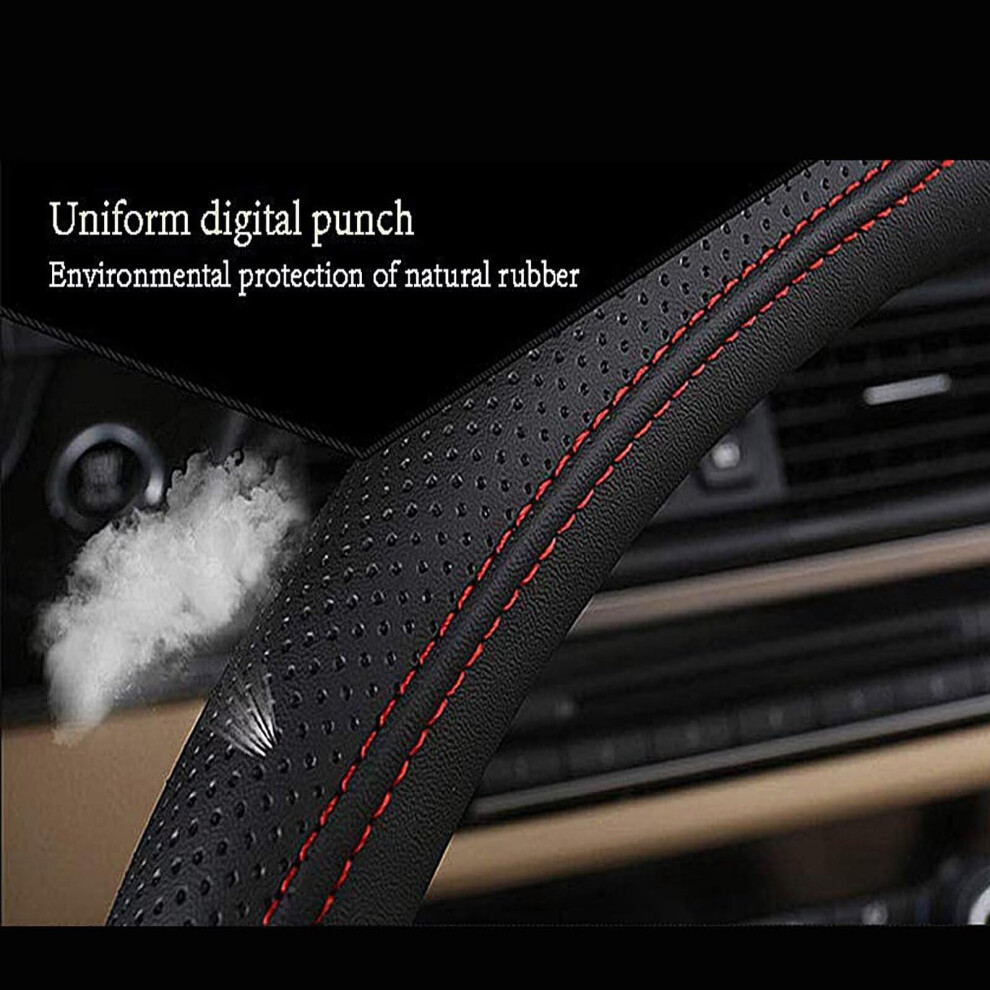 Lifetooler Steering Wheel Covers Type D Universal Pu Leather 5001970707475