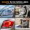 Headlight Restoration Kit, Professional Headlight Cleaner and 6