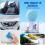 Screen Wash Tablets 50 Pack, 200L Concentrated Windscreen Washer Tabs 6