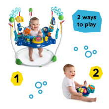 Baby Einstein Neptunes Ocean Discovery Activity Jumper Bouncer Play C