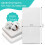 Sasma Home - 2 x Cot Bed Fitted Sheets 100% Cotton Very Soft (70 x 3