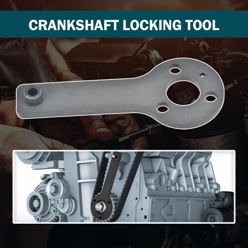 Zoomtools Engine Timing Locking Tool Set Compatible With Fiat 500/ Punto Evo/Panda/Engine 1.1 1.2 1.4 Litre 8v 2