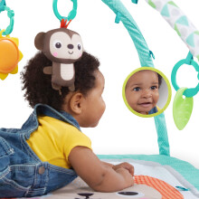 Bright Starts Safari Blast Activity Gym And Play Mat With TakeAlong To