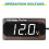 2-delad DC4–28V vattentät LED-voltmeter 4