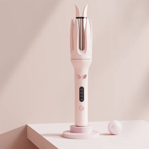 Automatic curling iron with 5 temperature settings and timer 1