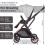 Lejoux+ Baby Pushchair (Light Grey) 2