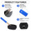 Spurtar Brake Caliper Press Tool 4 in 1 Universal Disc Brake Caliper Compre 5
