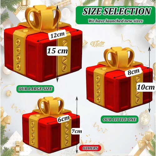 Annoying Gift Box with Screws, Large The Annoying Present Box, 3D Printed Gift 1