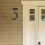 Black Acrylic Floating House Number 5 Inch 4
