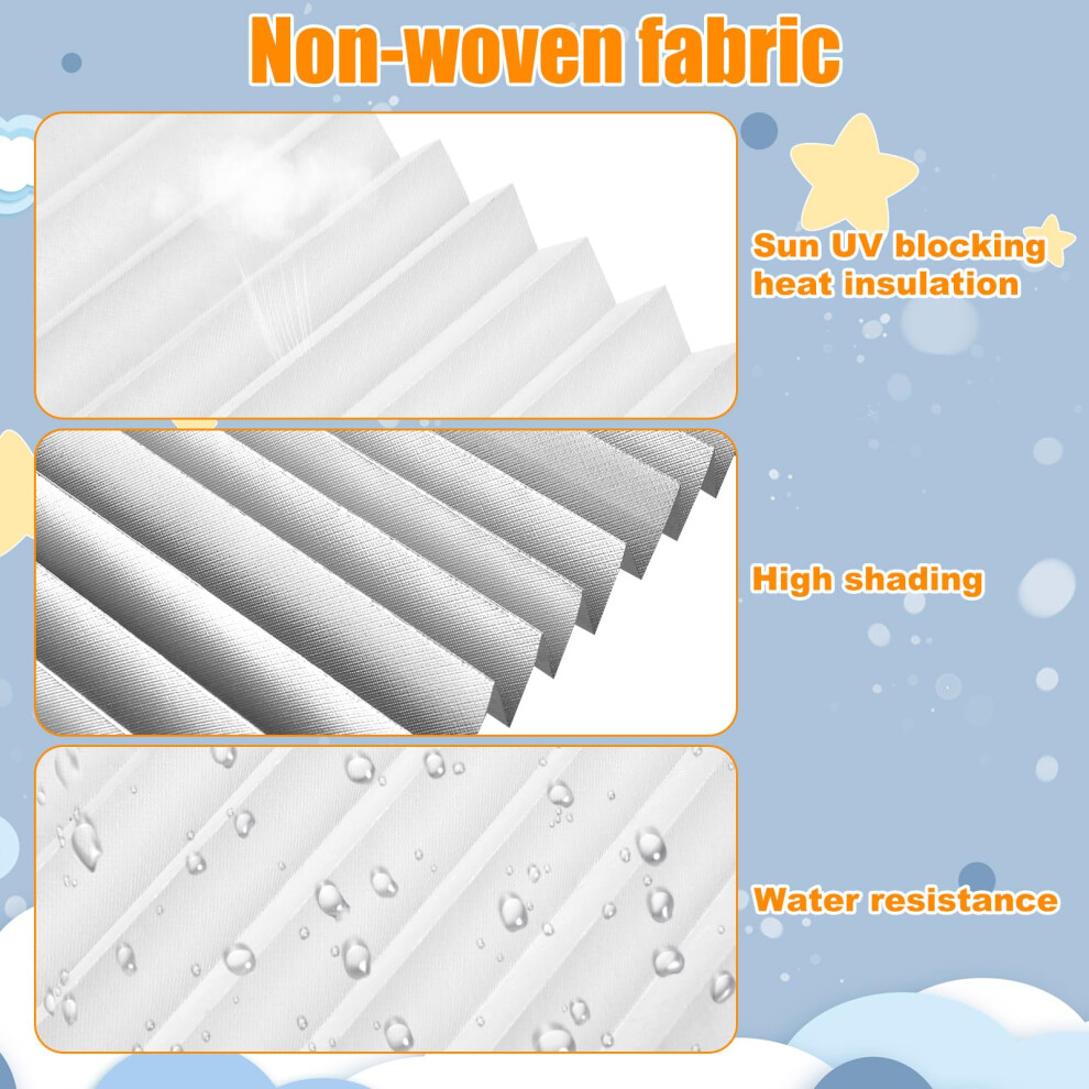 Invalidism 2 Pack Temporary Blackout Blinds 180 90Cm Stick On Curtains Blackout