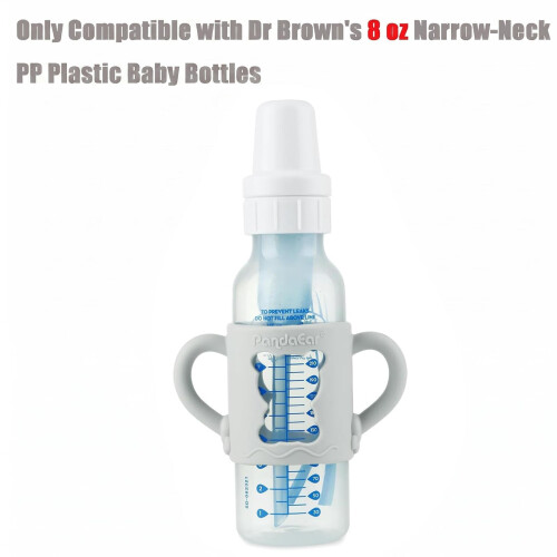 PandaEar 4 Pack Silicone Baby Bottle Handles Compatible with Dr Brown 1