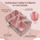 PeraBella Diaper Caddy Organizer for Changing Table Storage Basket Car Organizer Nursery Organizer Portable Storage 3
