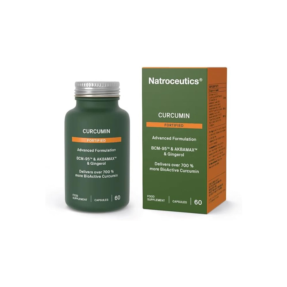 Natroceutics Curcumin Complex - Bcm-95 & Gingerol - 60 Capsules