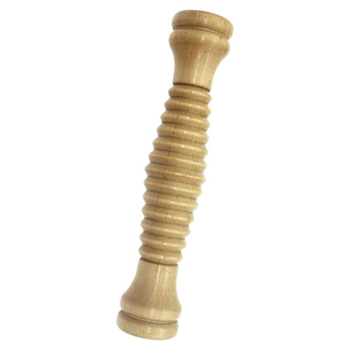Trähandrullemassageapparat ljusbrun 15 cm 2