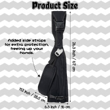 GoaePode Baby Carrier Sling with Side Support Straps Hands Free Adjust