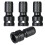 Set adaptor de impact hexagonal cu 4 piese de la 1/2" la 1/4" 1