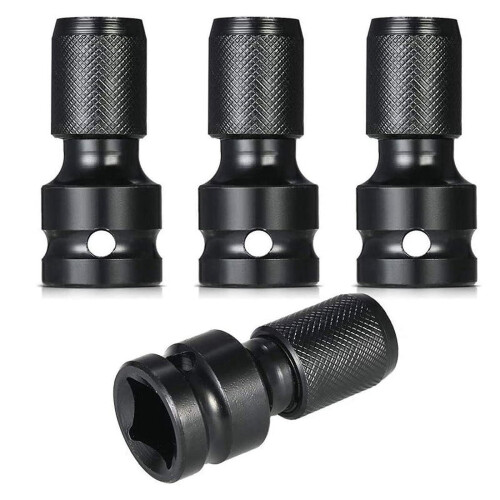Set adaptor de impact hexagonal cu 4 piese de la 1/2" la 1/4"