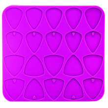 Silikone guitarplekterform – 5 tykkelsesmuligheder