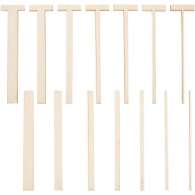 Ensemble de 14 outils de reliure en bois