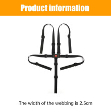 Universal Baby 5Point Harness Belt Adjustable Safety Strap for High Ch