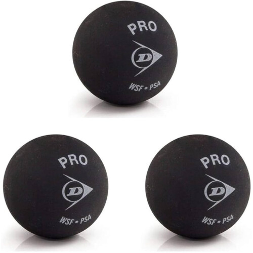 DUNLOP PRO Squash Balls - Tube of 2