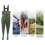 Michigan Nylon Chest Waders Including Belt - OLIVE SIZE 10 3