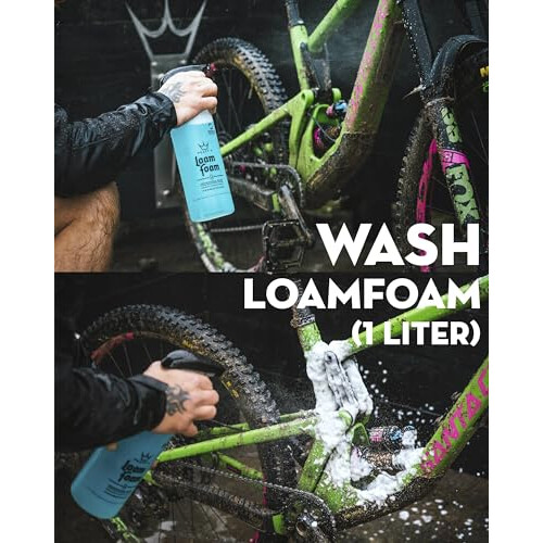 Peaty's Bicycle Cleaning Kit - Wash, Degrease & Lubricate Bike Maintenance Kit, Includes Foaming Bike Cleaner, Drivetrain Degreaser Spray & Chain Lub 1