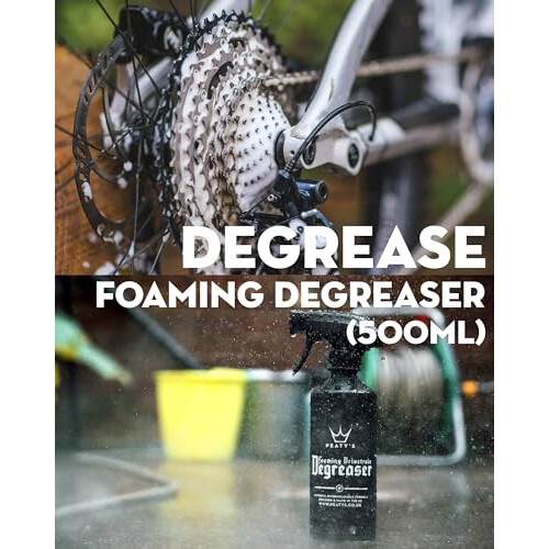 Peaty's Bicycle Cleaning Kit - Wash, Degrease & Lubricate Bike Maintenance Kit, Includes Foaming Bike Cleaner, Drivetrain Degreaser Spray & Chain Lub 2