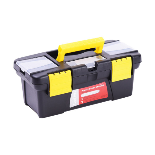 Plastic Tool Box with Removable Tray 1 1