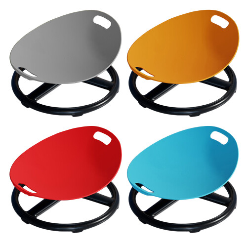 Balance Training Rotating Chair with Smooth Rotating-Red 1