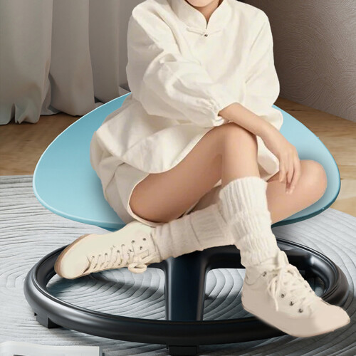 Balance Training Rotating Chair with Smooth Rotating-Red 2