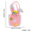Easter Bunny Tote Bag for Egg Hunt and Candy Storage 2