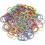 200Pcs Small Assorted Rubber Bands Bulk Elastic Wide Money Colorful Rubber Bands 2