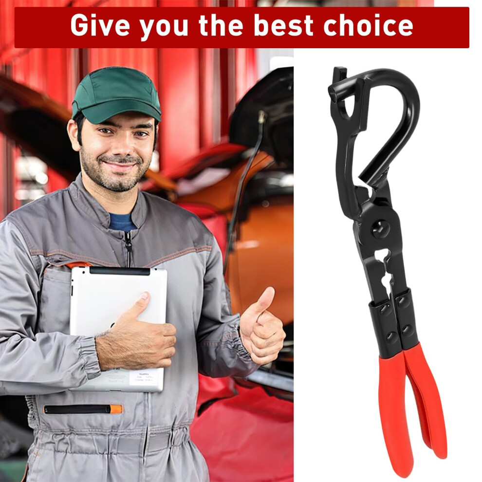 Exhaust Hanger Removal Tool, Rubber Bracket Exhaust Hanger Pliers Automotive Mechanic Tools Pliers Compatible With Car And Truck Exhaust Systems 5019447120337