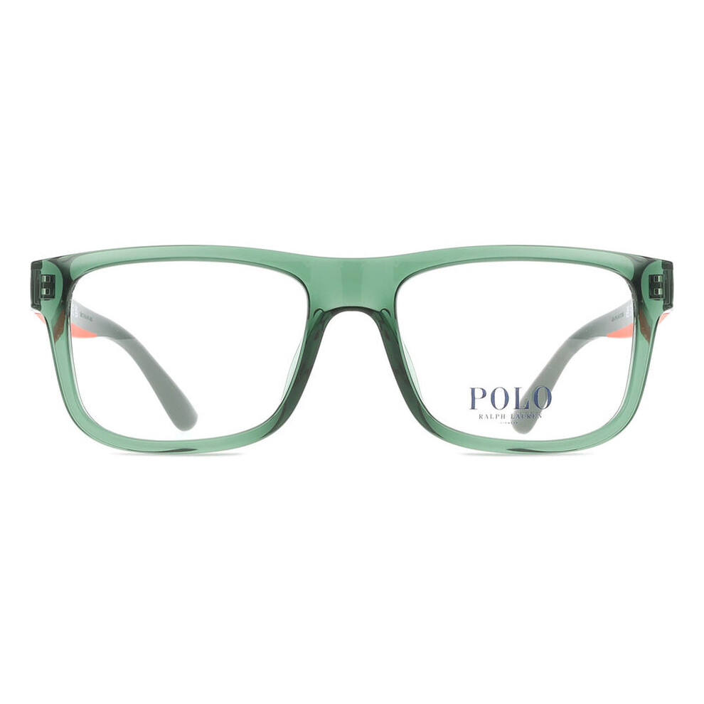 Polo Ralph Lauren Green Ph2290u 6243 Man Optical Frames Injected Squared Normal - Image 3
