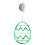 Easter Window LED Egg String Lights with Suction Cups, Battery-Powered, Warm White, Timer, Waterproof, Indoor/Outdoor Decor – Compatible with Easter 3