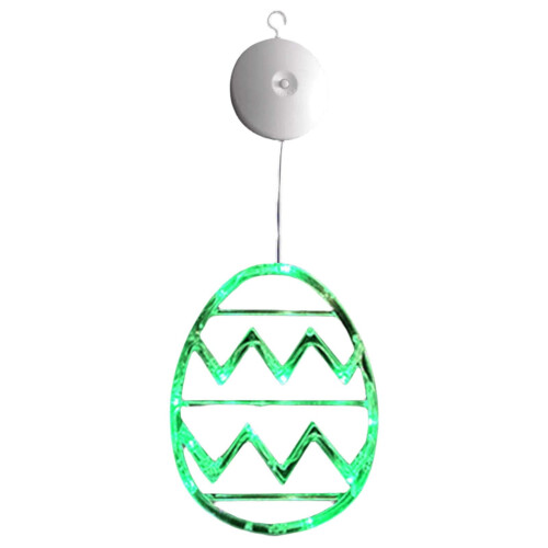 Easter Window LED Egg String Lights with Suction Cups, Battery-Powered, Warm White, Timer, Waterproof, Indoor/Outdoor Decor – Compatible with Easter 2