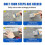 (600g, Grey) Polyurethane Waterproof Repair Coating, Anti-Leak Coating Solution 5