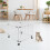4-Piece Pet Cage Casters for Easy Mobility 4