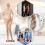 Full-Body Adjustable Female Mannequin 69 inch 2