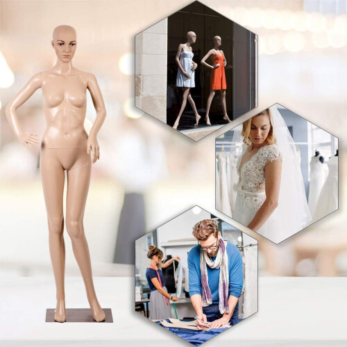 Full-Body Adjustable Female Mannequin 69 inch 1