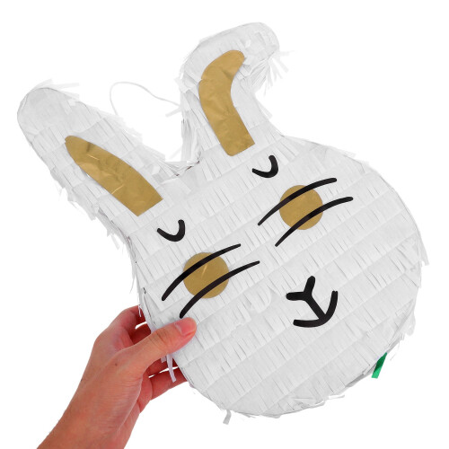 Bunny Piñata with Stick Easter Spring Party Decor 2